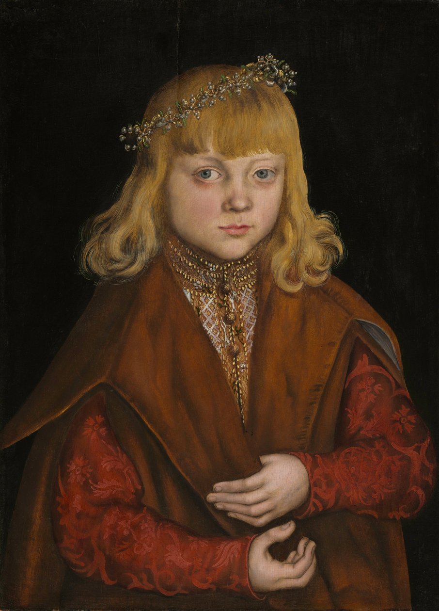 Princ ze Saska od Lucas Cranach the Elder