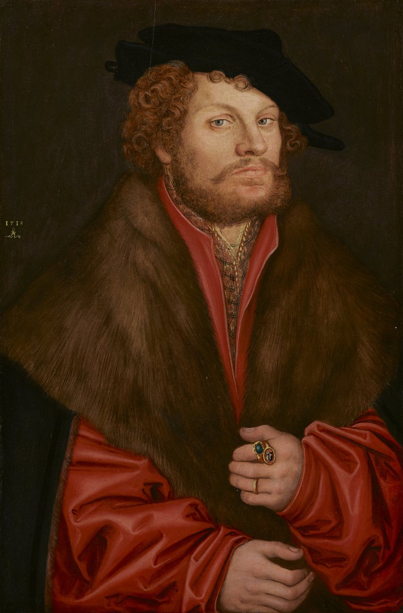 Portrét Moritze Büchnera od Lucas Cranach the Elder