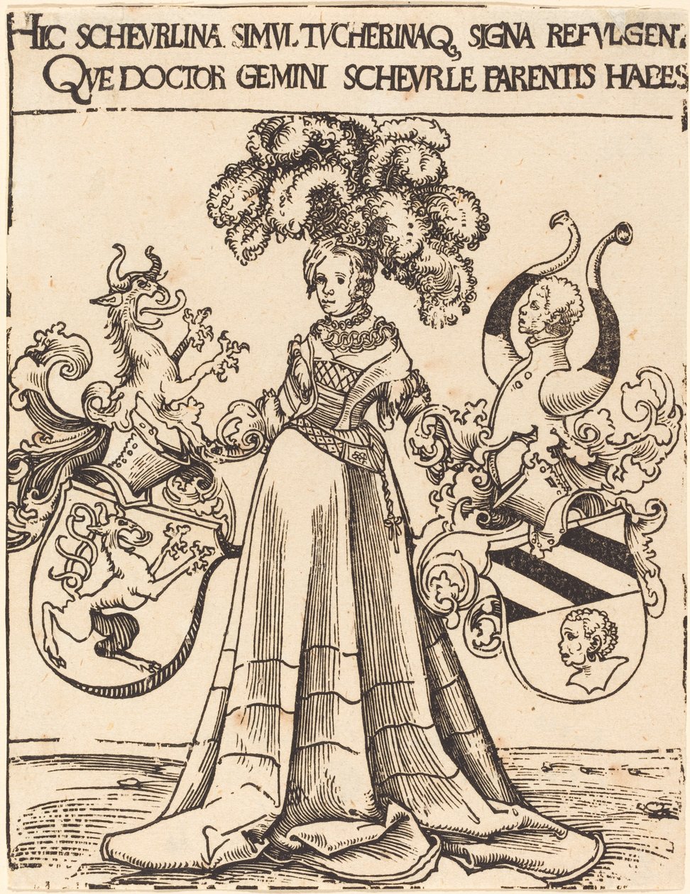 Knihovna Scheurla a Tuchera od Lucas Cranach the Elder
