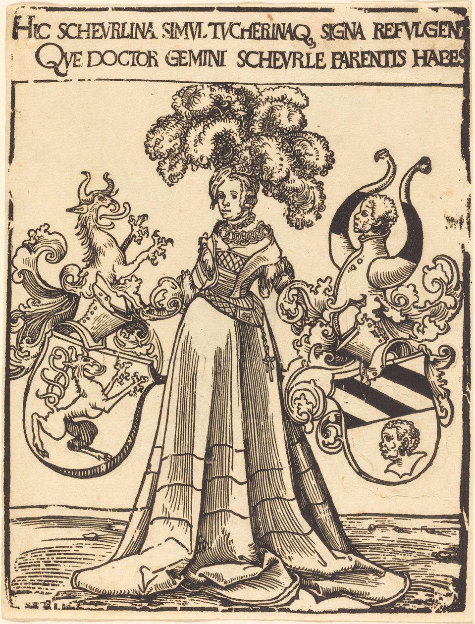 Knihovna Scheurla a Tuchera od Lucas Cranach the Elder