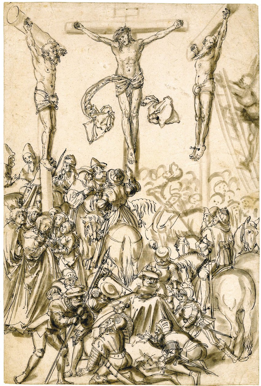 Ukřižování od Lucas Cranach the Elder