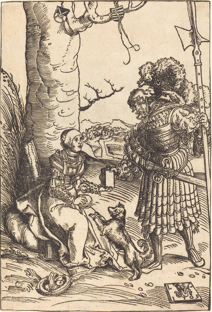 David a Abigail od Lucas Cranach the Elder