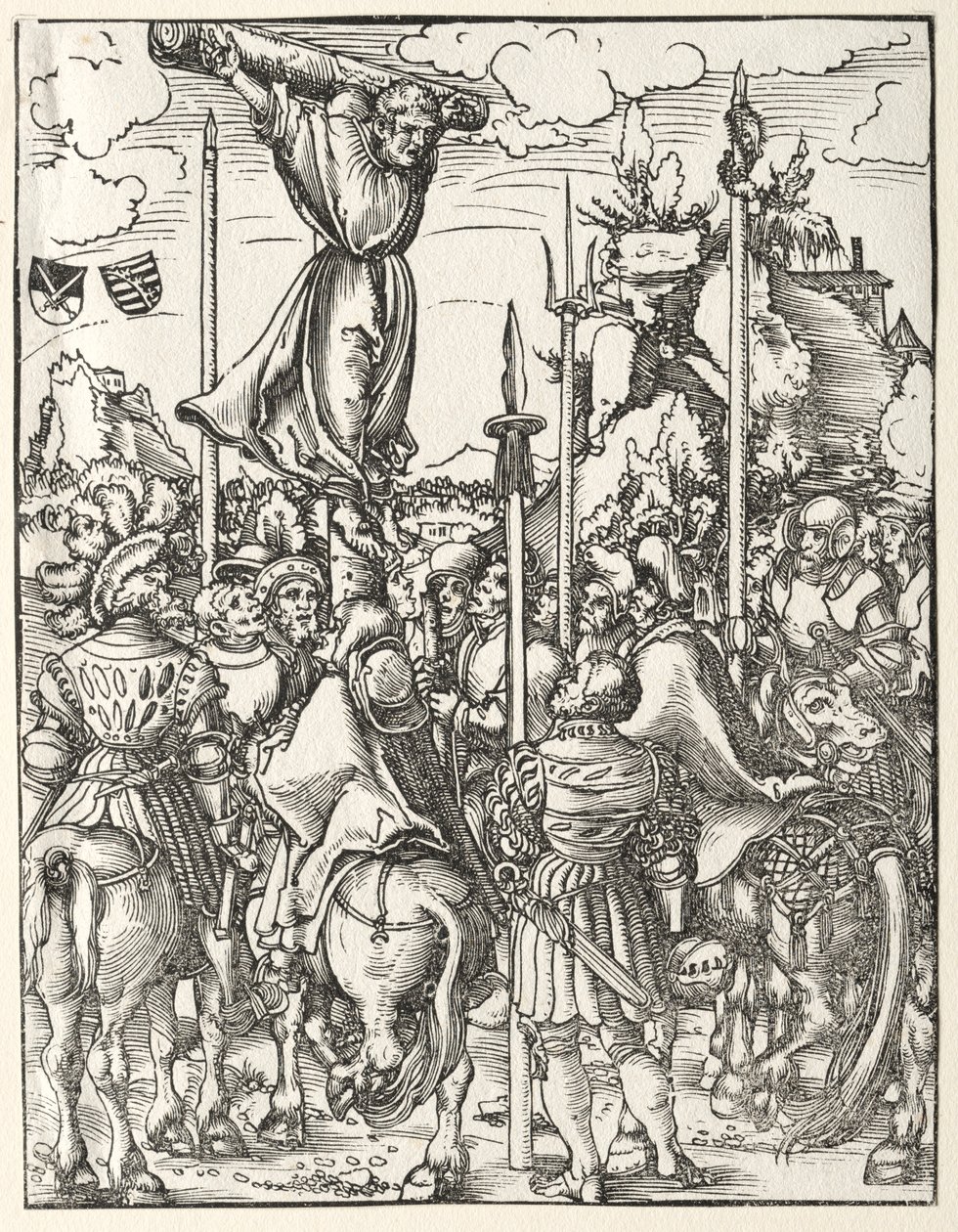 Umučení svatého Filipa. od Lucas Cranach the Elder