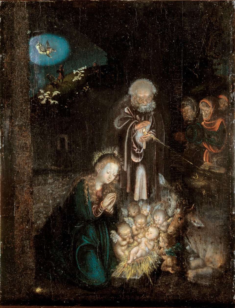 Betlém od Lucas Cranach the Elder