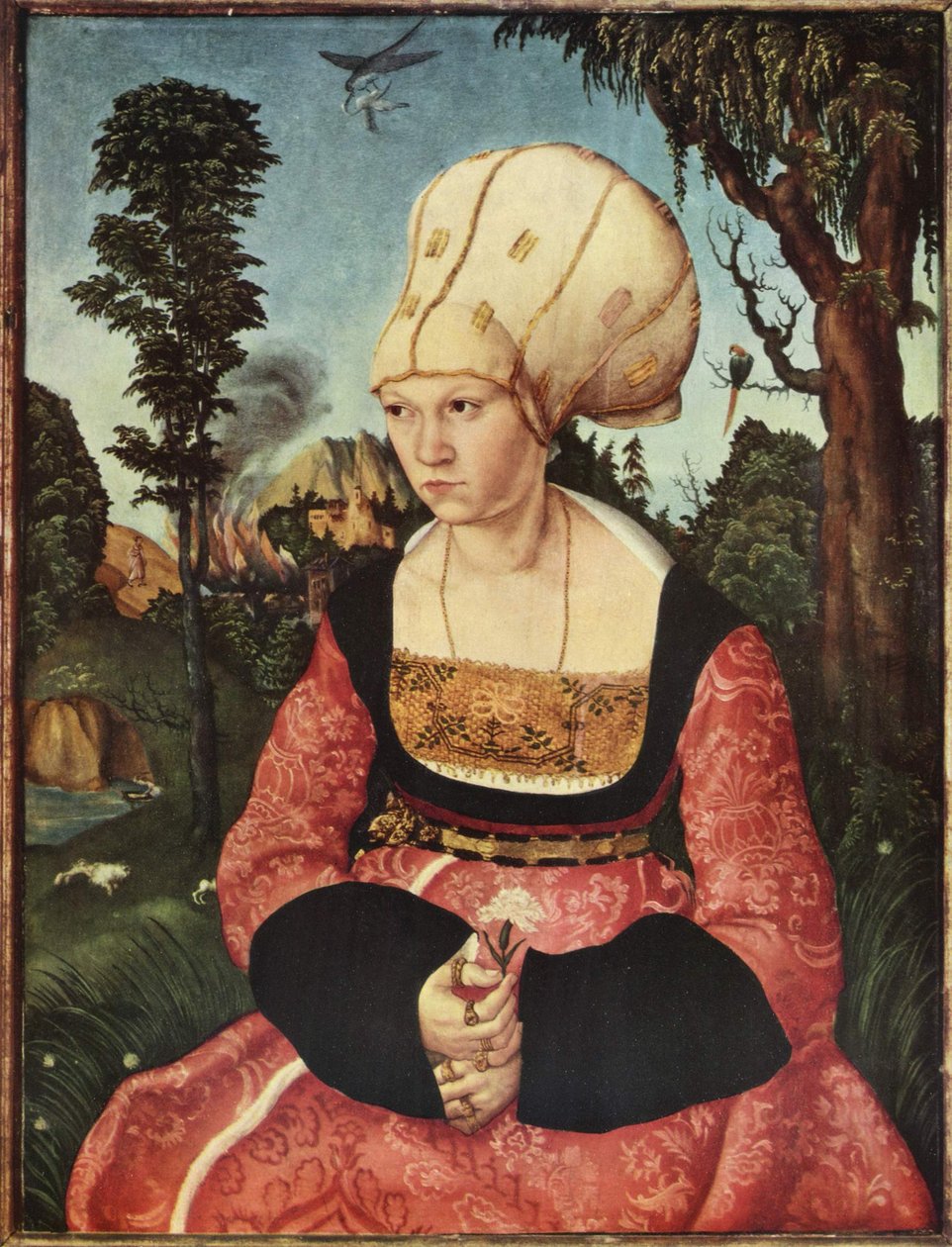 Portrét Anny Cuspinian od Lucas Cranach the Elder
