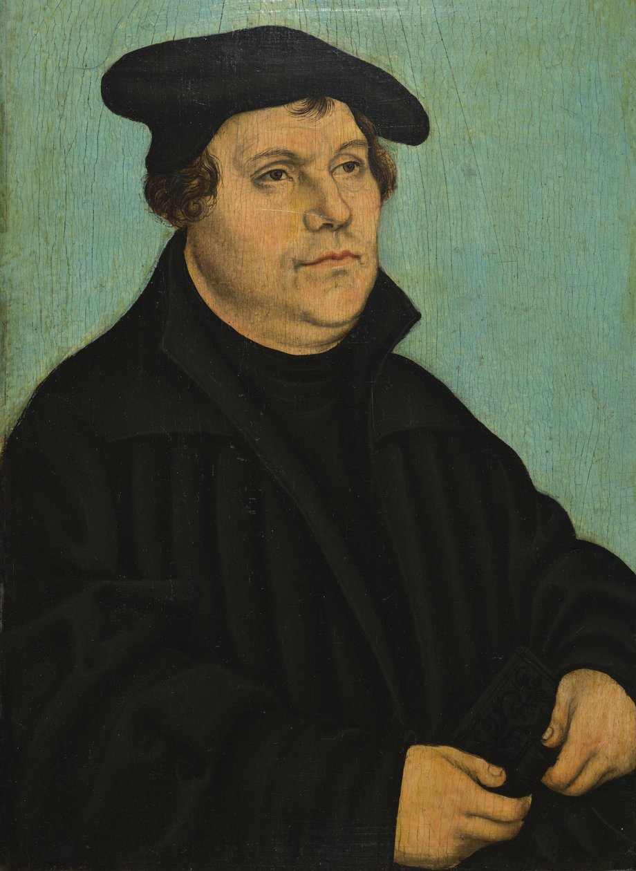 Lutherův portrét od Lucas Cranach the Elder
