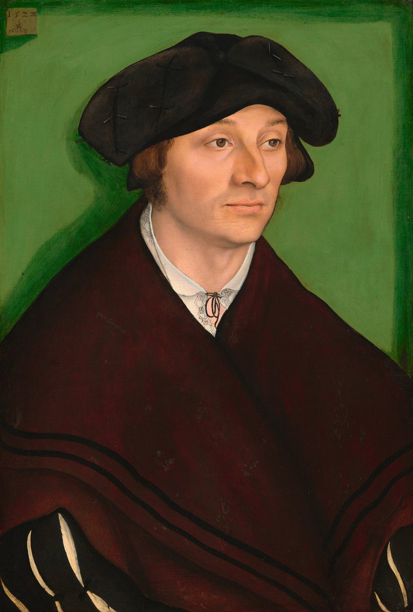 Portrét muže od Lucas Cranach the Elder