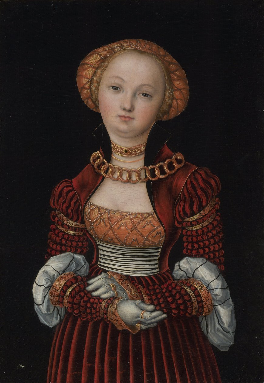 Portrét ženy od Lucas Cranach the Elder