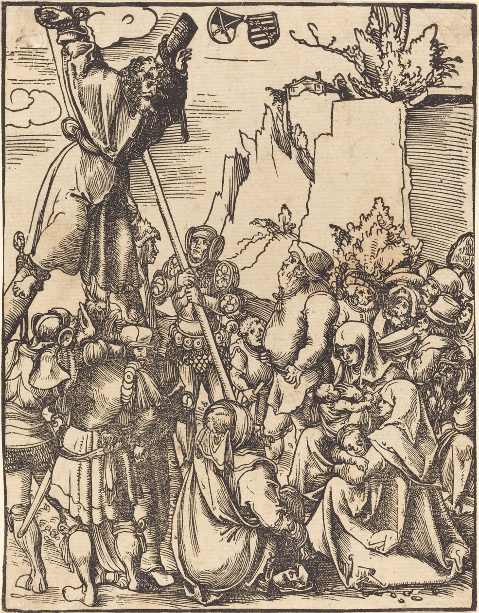 Svatý Ondřej od Lucas Cranach the Elder