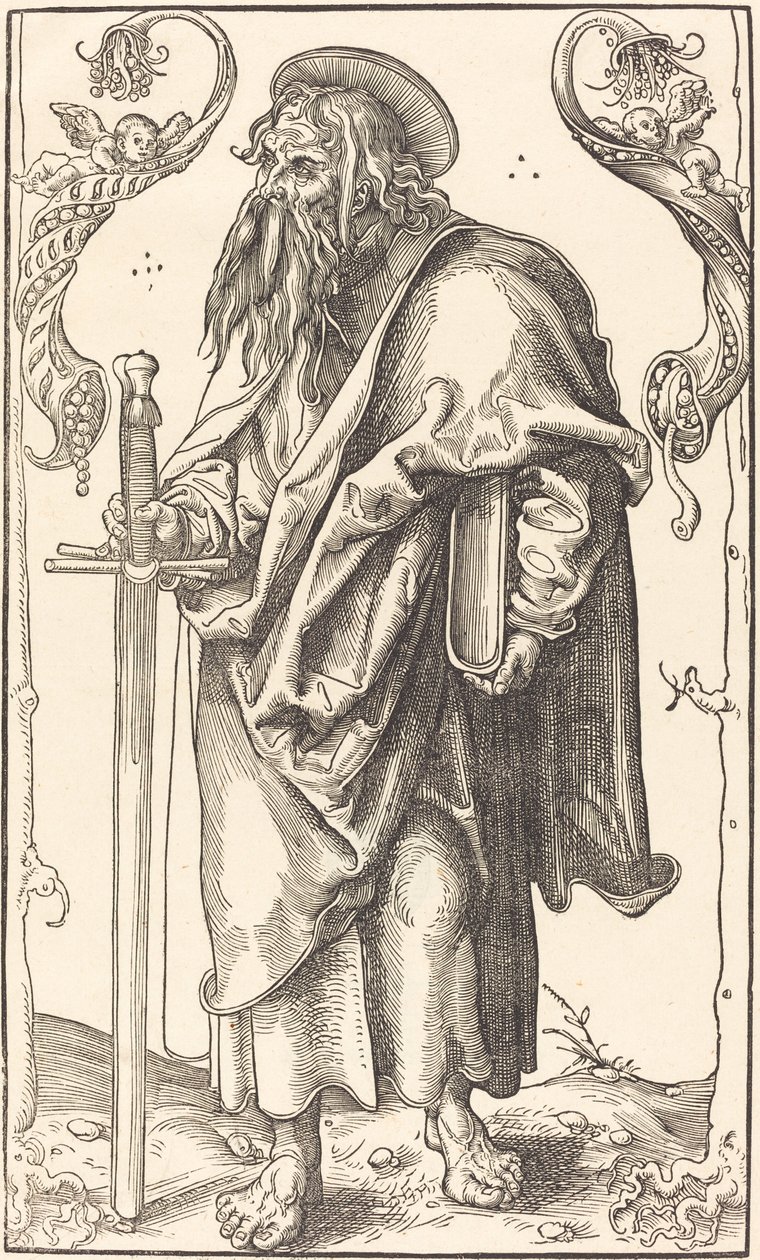 Svatý Pavel od Lucas Cranach the Elder