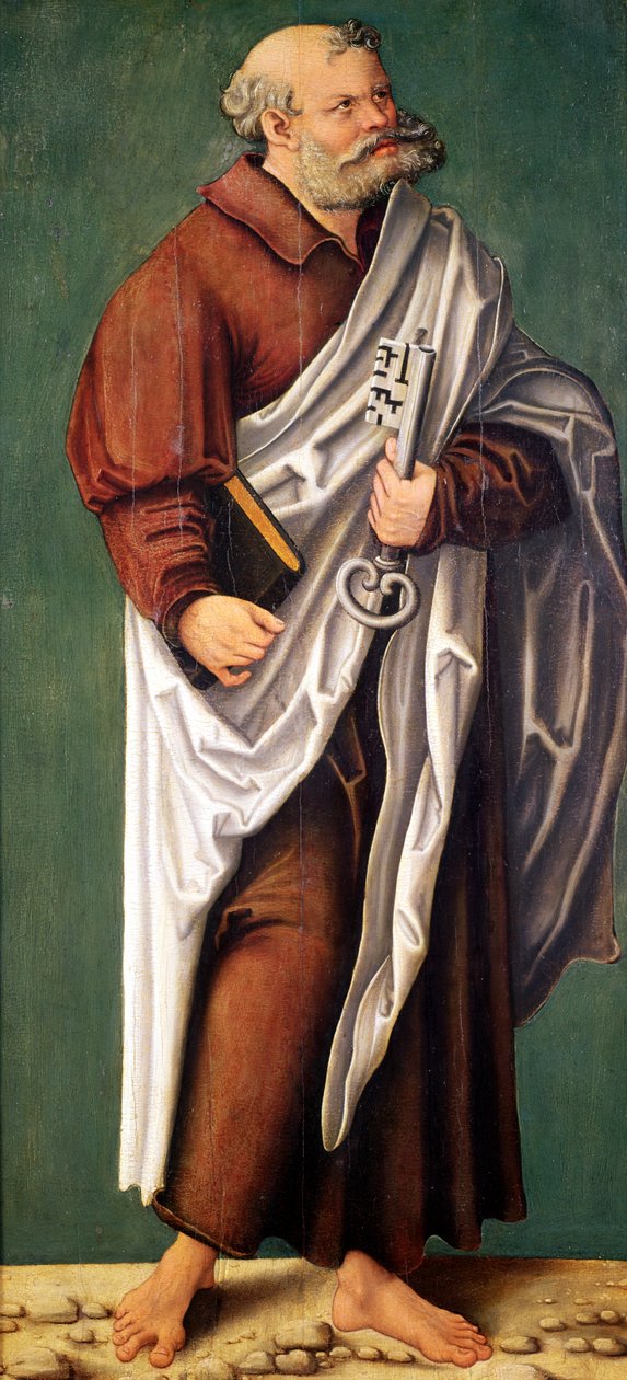 Svatý Petr od Lucas Cranach the Elder