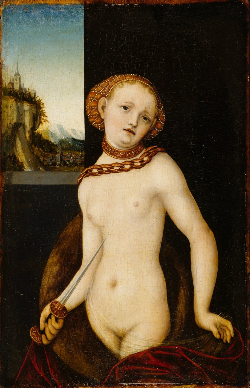 Švédština:  Lucretia Lucretia od Lucas Cranach the Elder