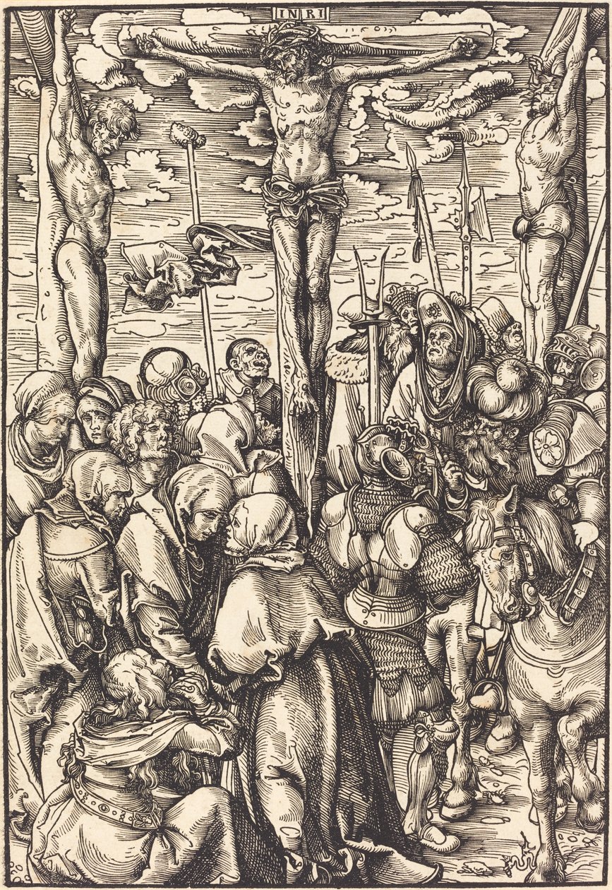 Ukřižování od Lucas Cranach the Elder