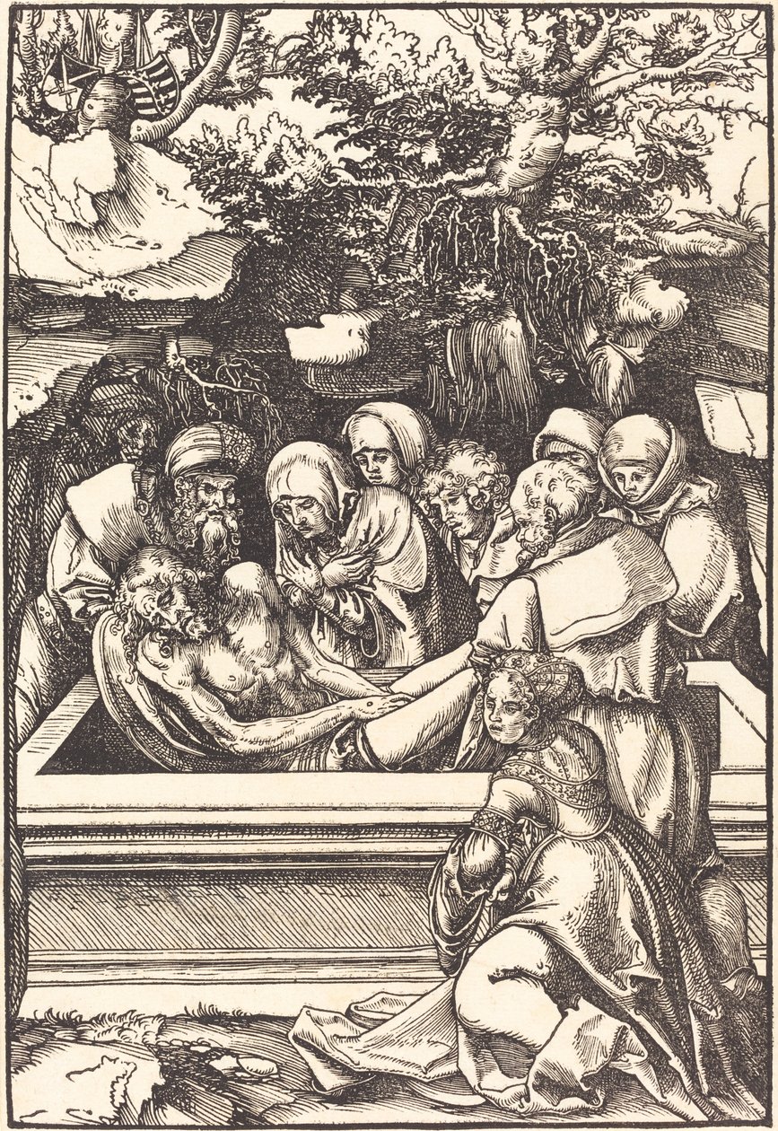 Pohřeb od Lucas Cranach the Elder