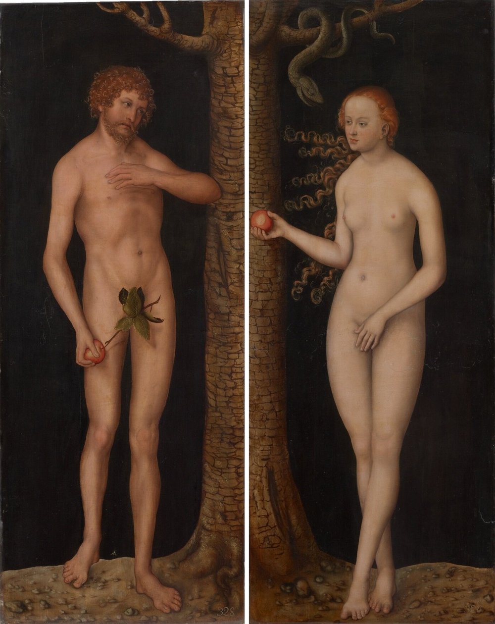 Pád člověka od Lucas Cranach the Elder