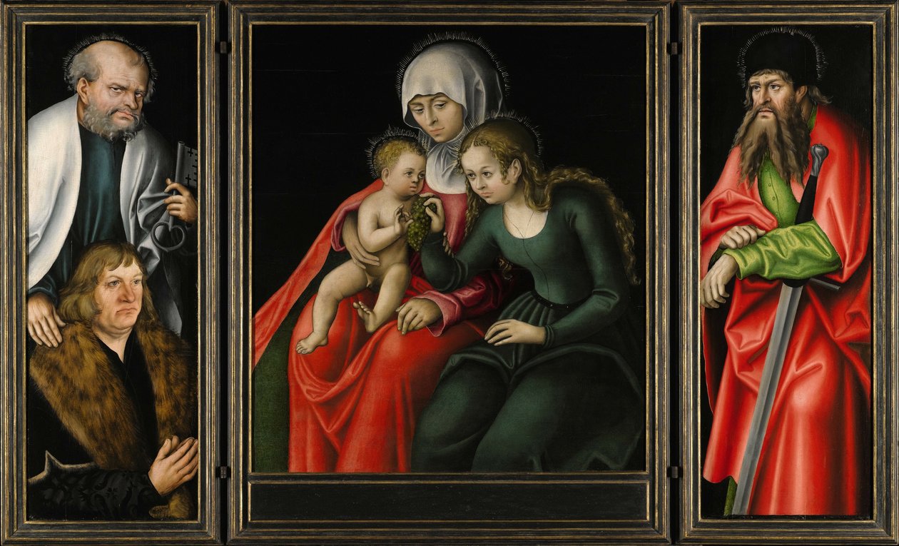 Feilitzschův oltářní obraz od Lucas Cranach the Elder