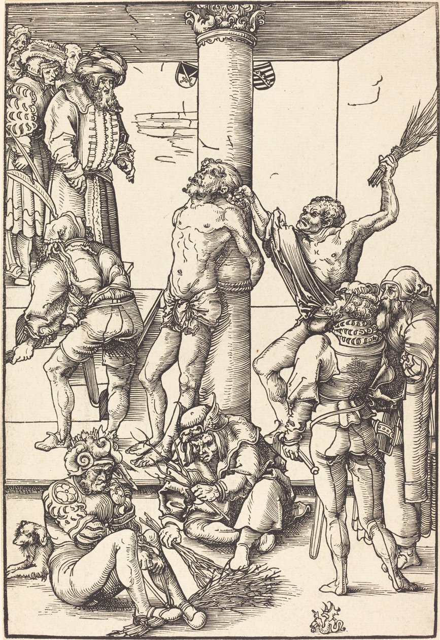 Bičování od Lucas Cranach the Elder