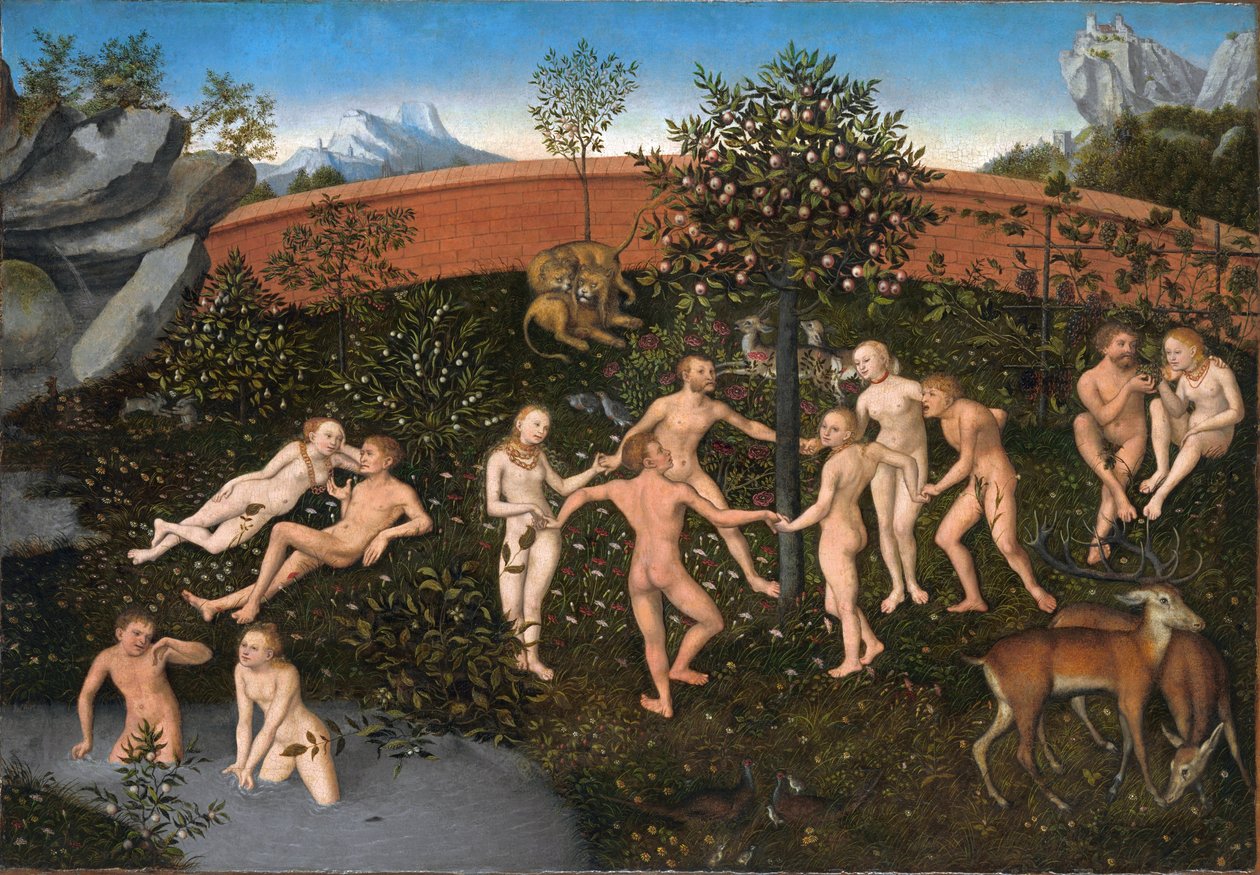 Zlatý věk od Lucas Cranach the Elder