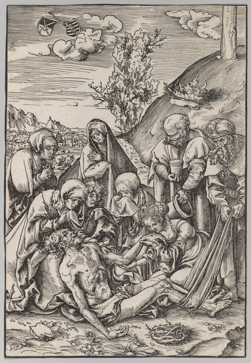 The Passion: The Lamentation, 1509. od Lucas Cranach the Elder