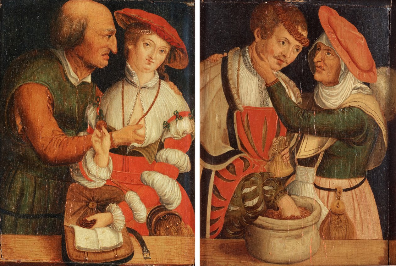 Nerovné páry od Lucas Cranach the Elder