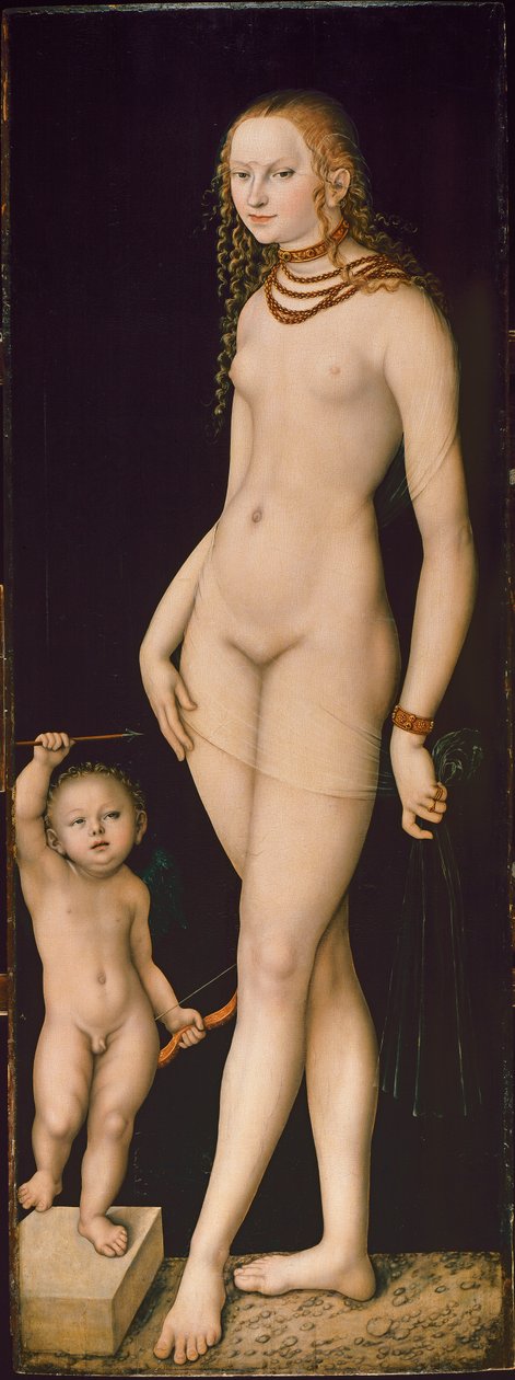 Venuše a Amor, asi 1530. od Lucas Cranach the Elder