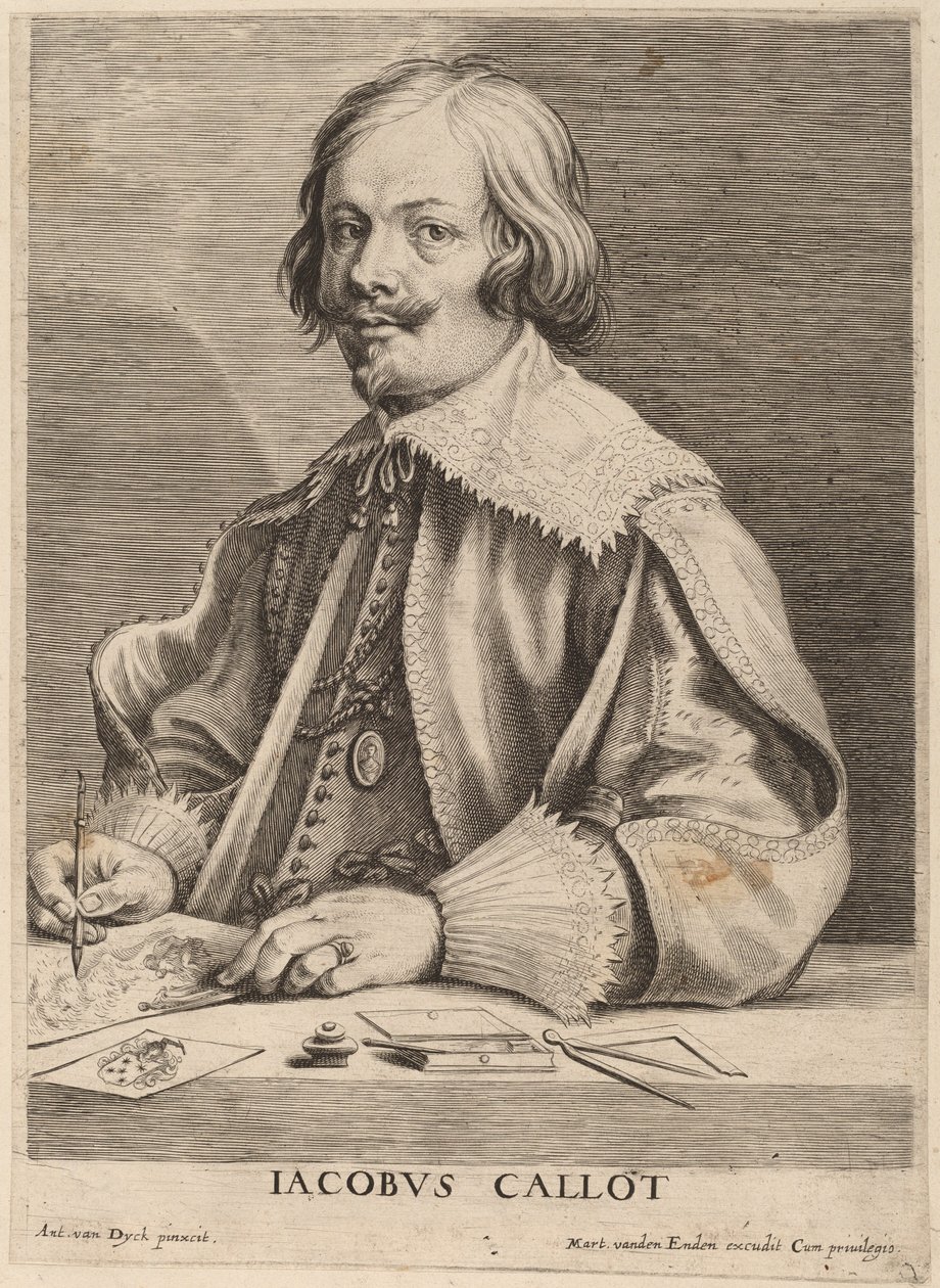 Jacques Callot od Lucas Emil Vorsterman after Sir Anthony van Dyck