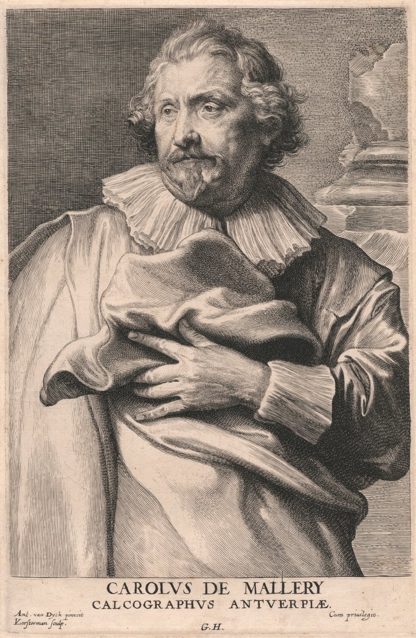 Carolus de Mallery od Lucas Vorsterman