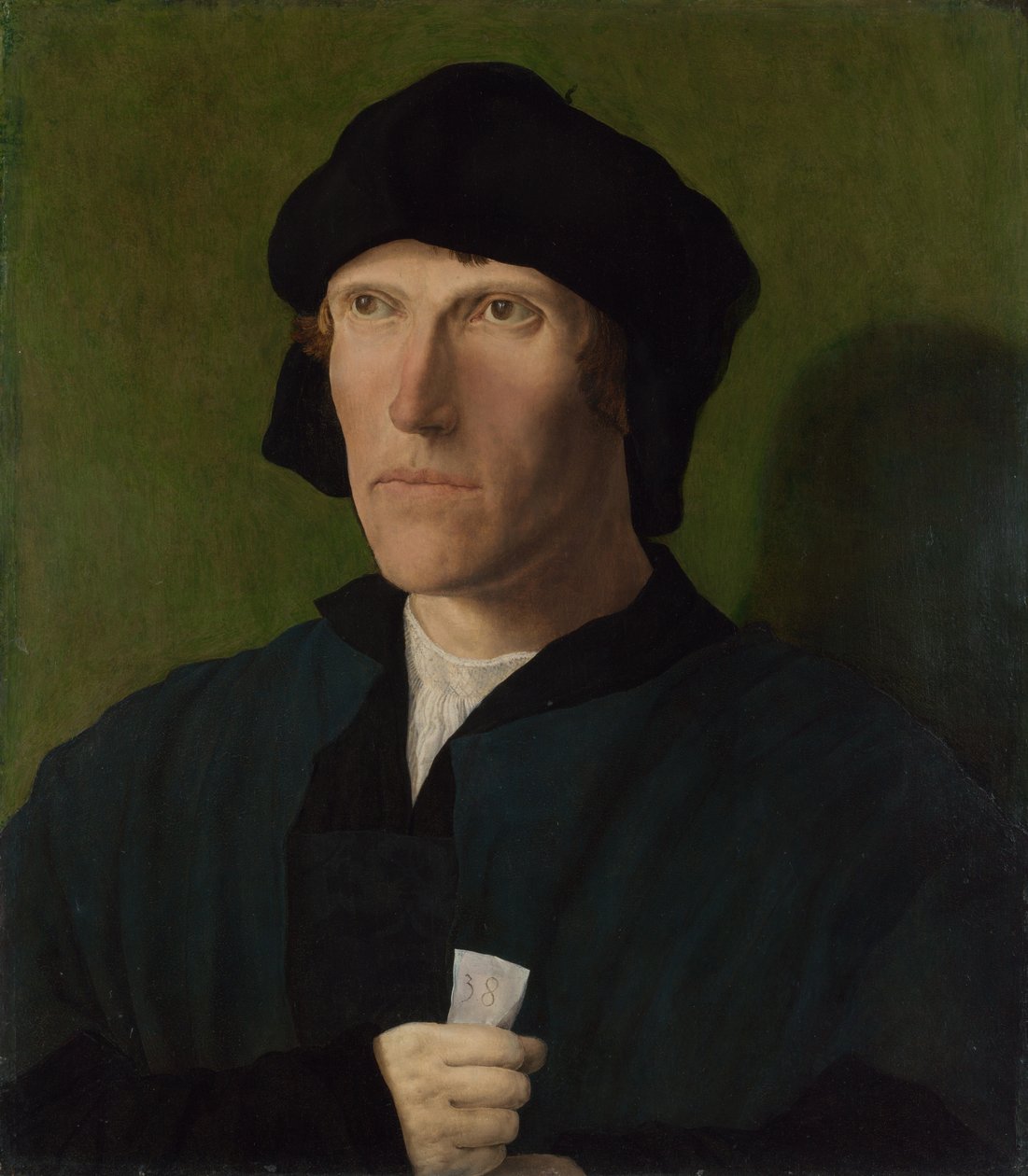Muž ve věku 38 let, cca 1521 od Lucas van Leyden