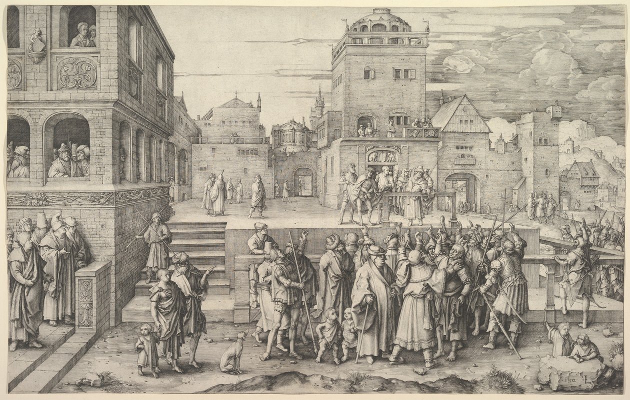 Hle, muž od Lucas van Leyden