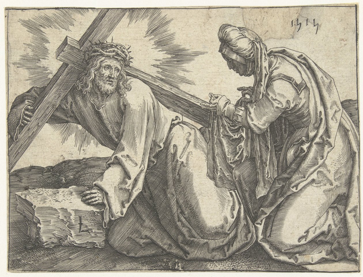 Nesení Kříže od Lucas van Leyden
