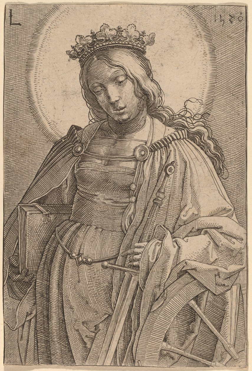 Svatá Kateřina od Lucas van Leyden