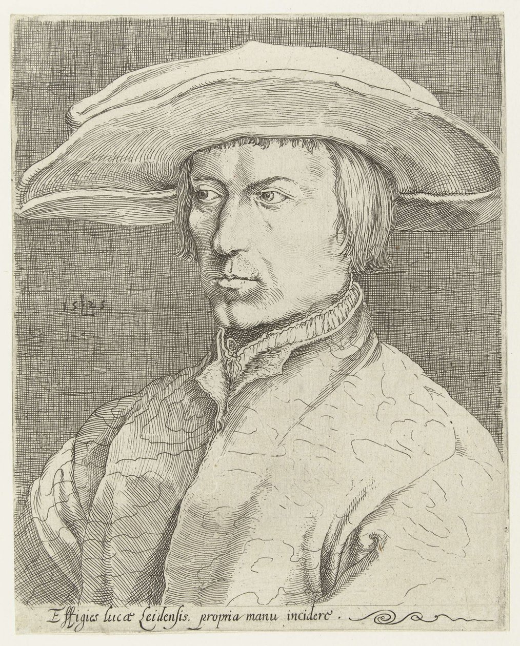 Autoportrét od Lucas van Leyden