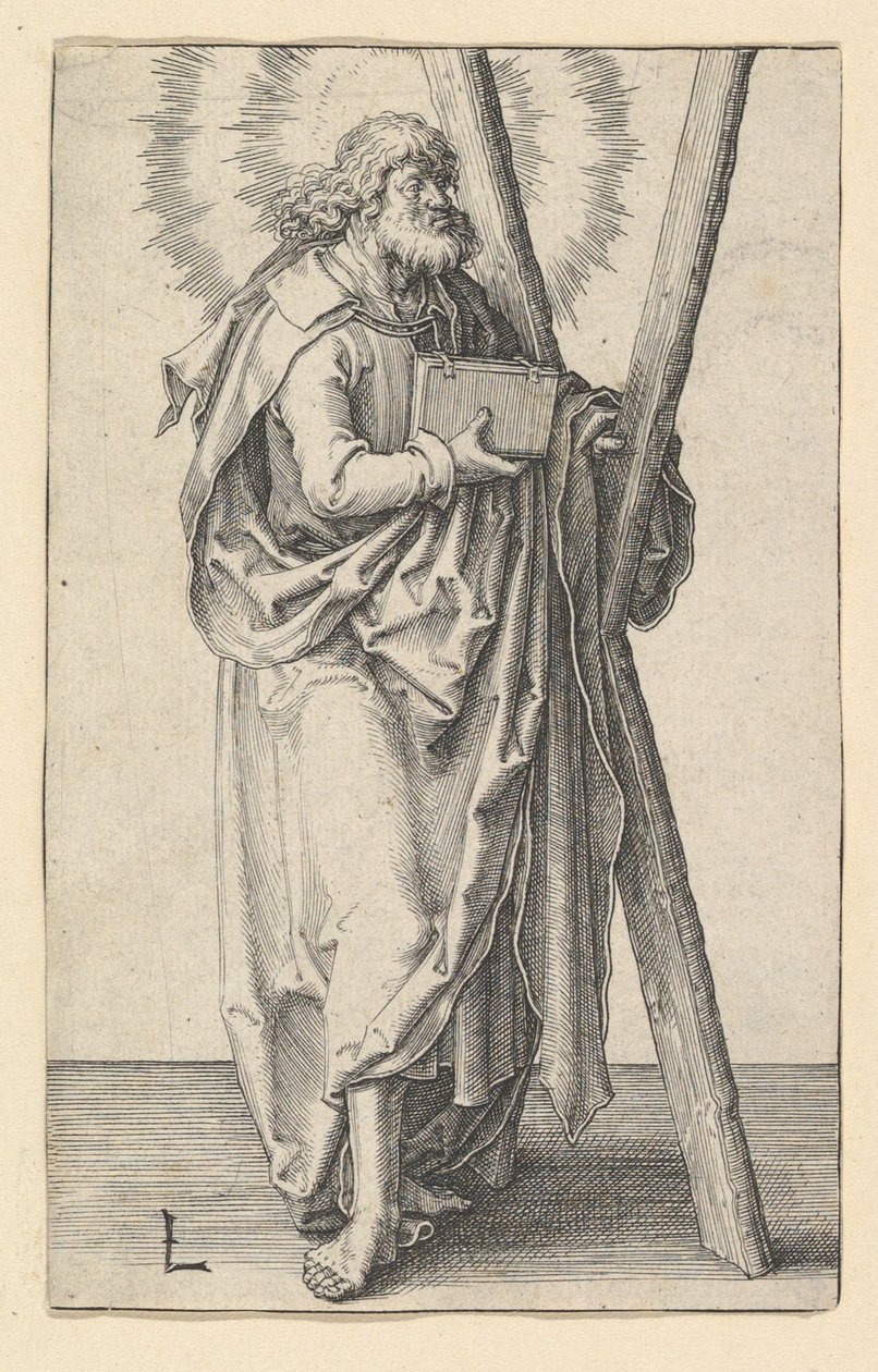 St. Andrew, ca. 1510. od Lucas van Leyden