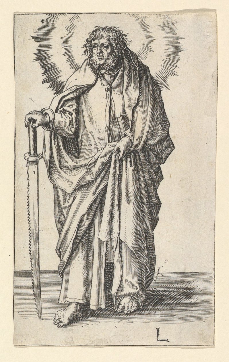 St. Simon, ca. 1510. od Lucas van Leyden
