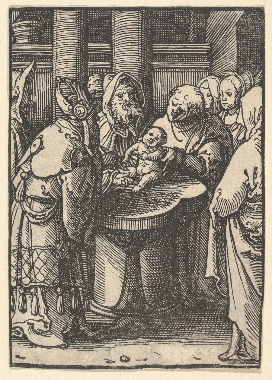 Obřízka, ca. 1520. od Lucas van Leyden