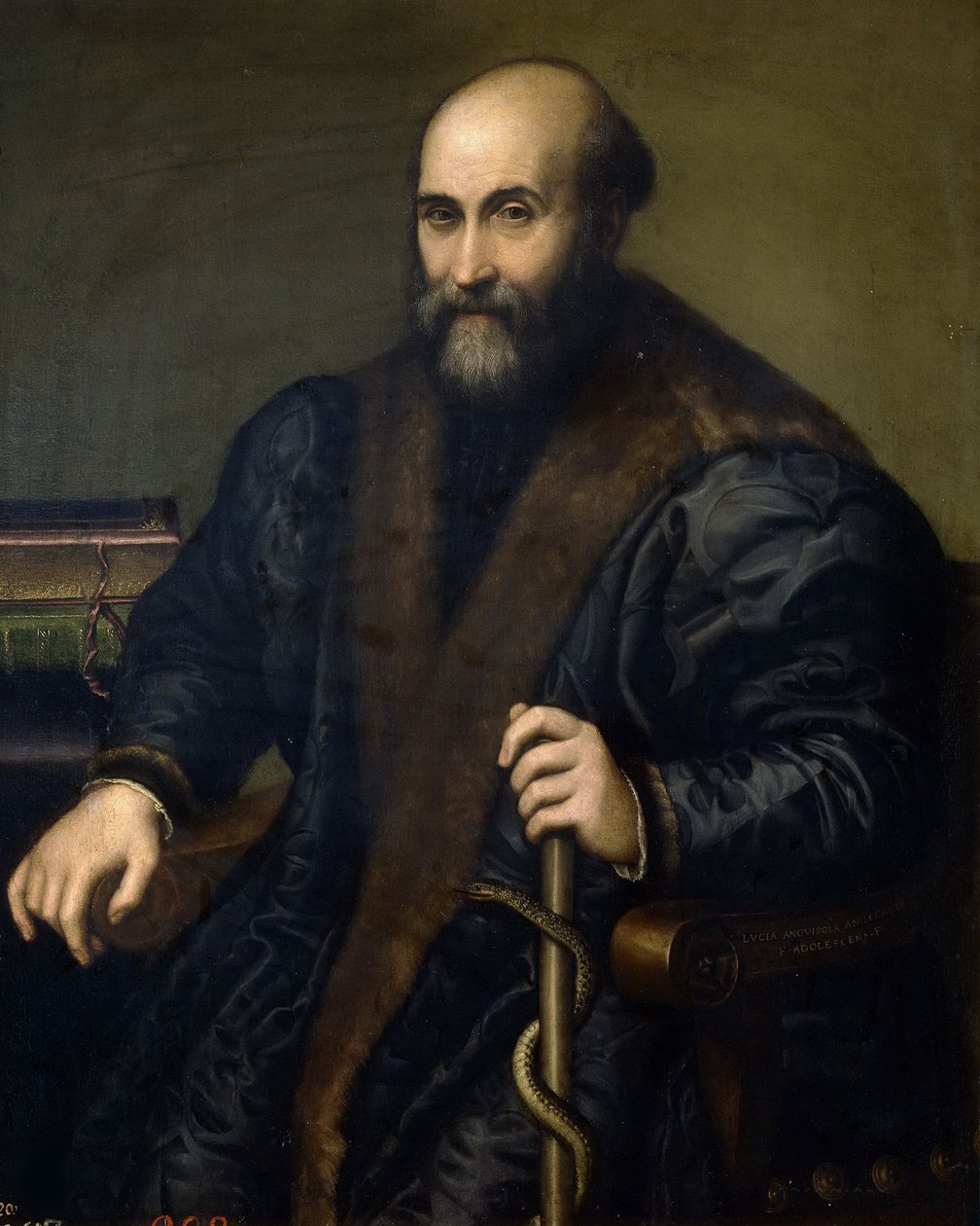 Portrét Pietra Manny, 1557. od Lucia Anguissola