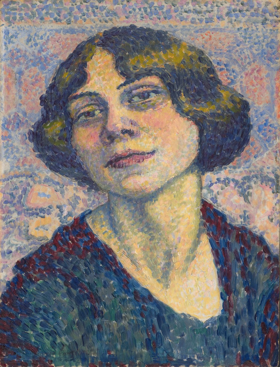 Autoportrét, cca 1905-10 (olej na panelu) od Lucie Cousturier