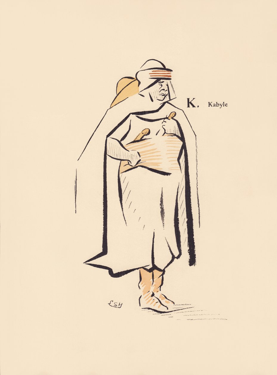 K. Kabyle od Lucien L. (active 1904) Henreaux