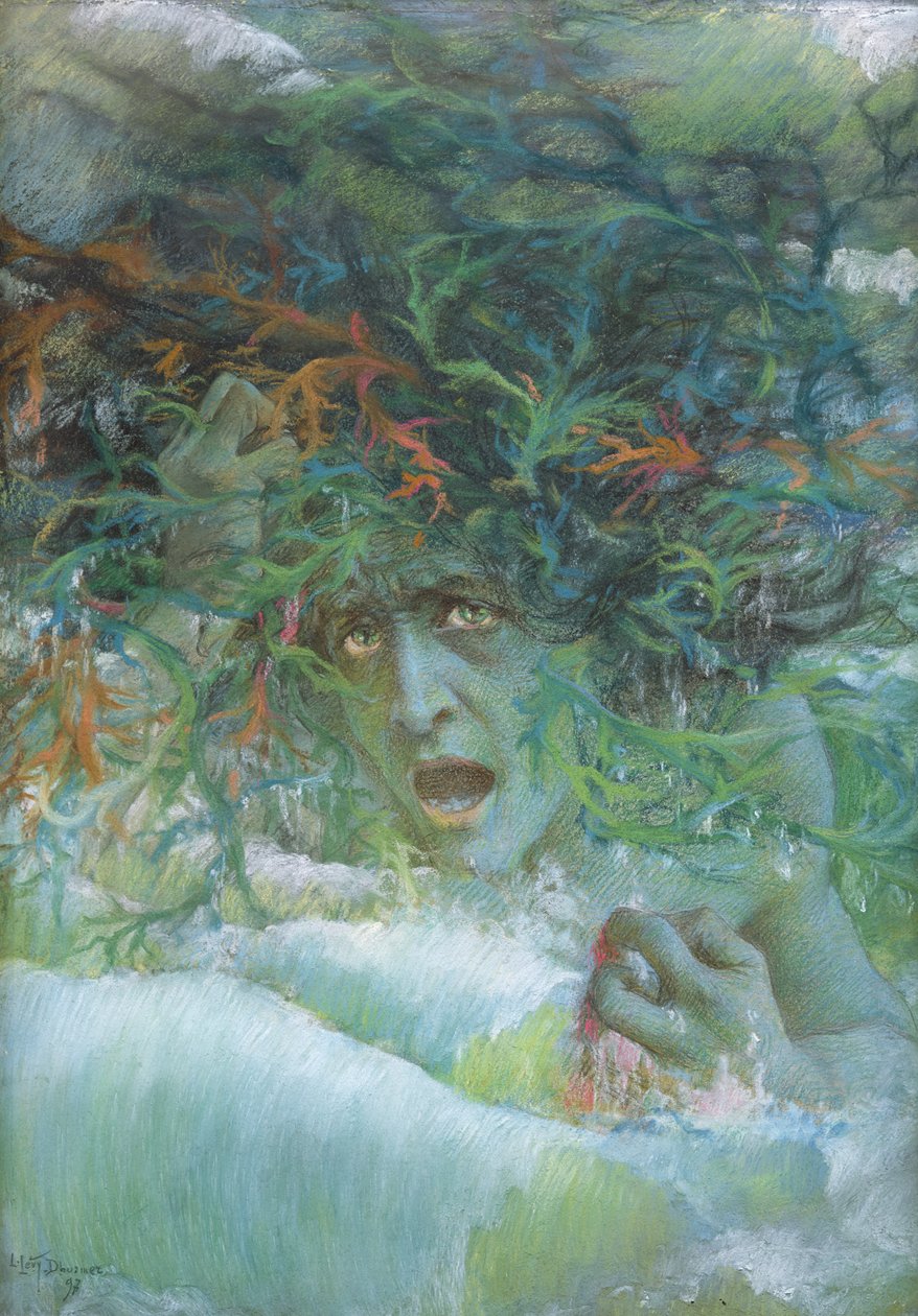 Medusa od Lucien Levy Dhurmer