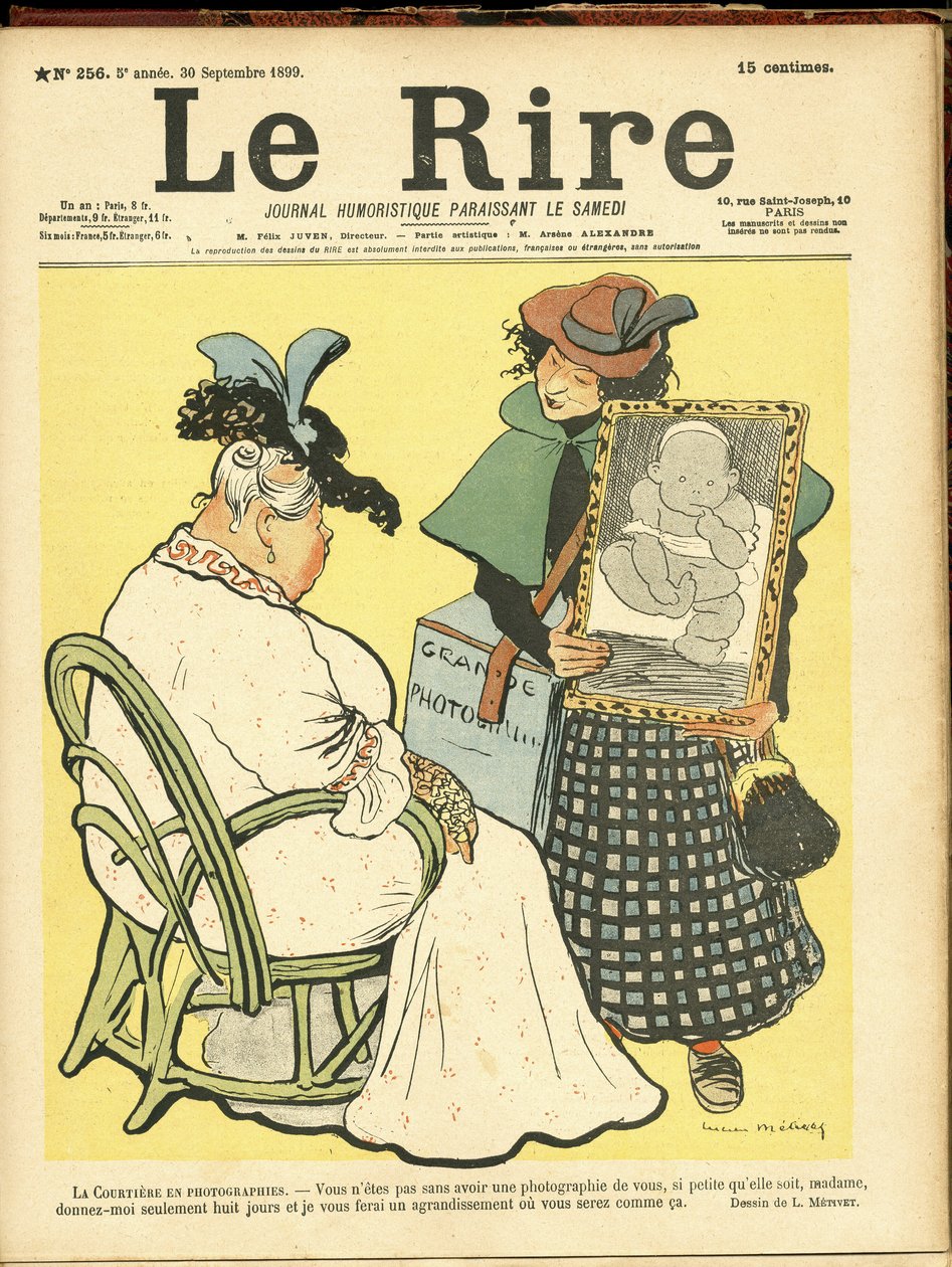 Obálka "Le Rire" od Lucien Metivet