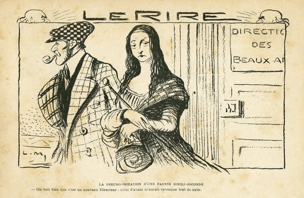 Ilustrace v Le Rire od Lucien Metivet