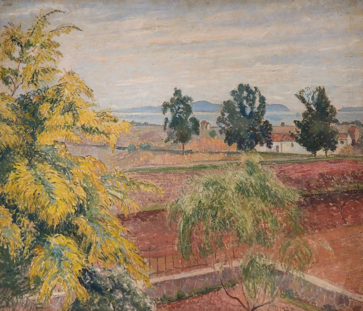 Mimosa Lavendau, 1923. od Lucien Pissarro
