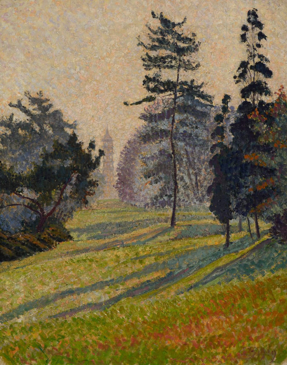 Pagoda, Kew od Lucien Pissarro