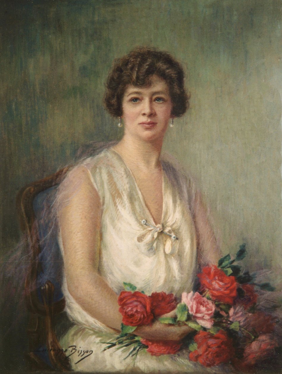 Portrét Madame Griffon od Lucienne Bisson
