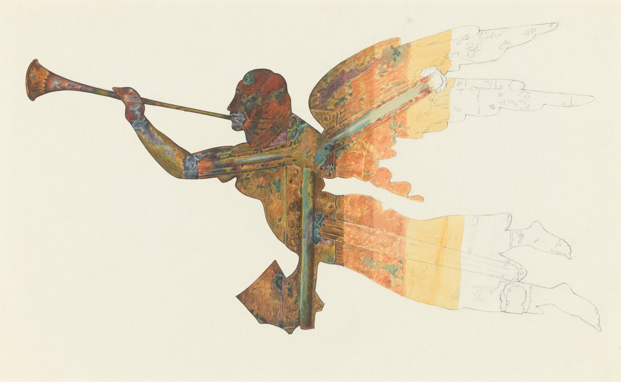 Gabrielova technika korouhvičky, 19351942. od Lucille Chabot