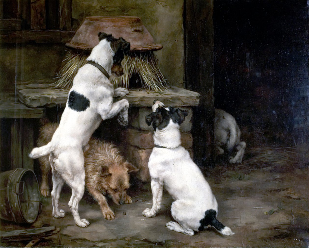 Zaneprázdněná těla a zaneprázdněné včely, 1892 od Lucy Ann Leavers