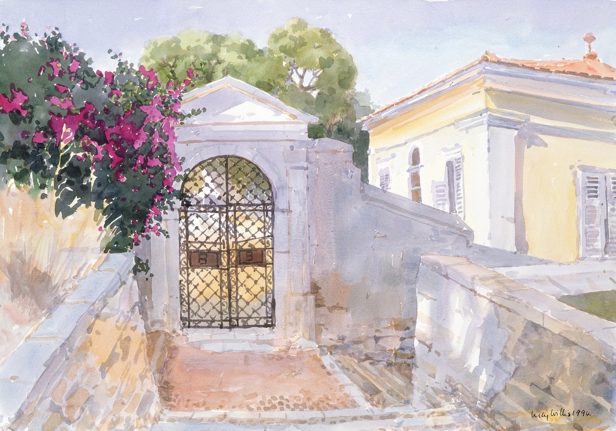 Večer, Hroussa, 1994 (wc) od Lucy Willis