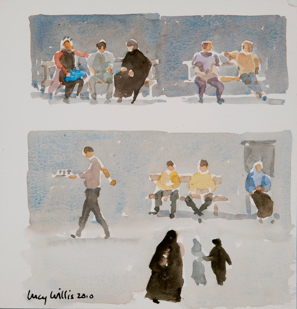Lidé z Aleppa, 2010 od Lucy Willis