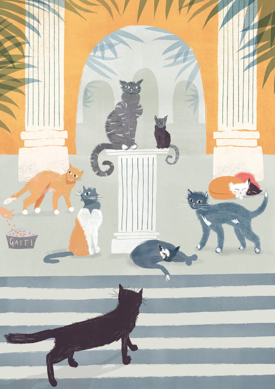 Strays of Rome, 2015 (digitální) od Lucy Banaji