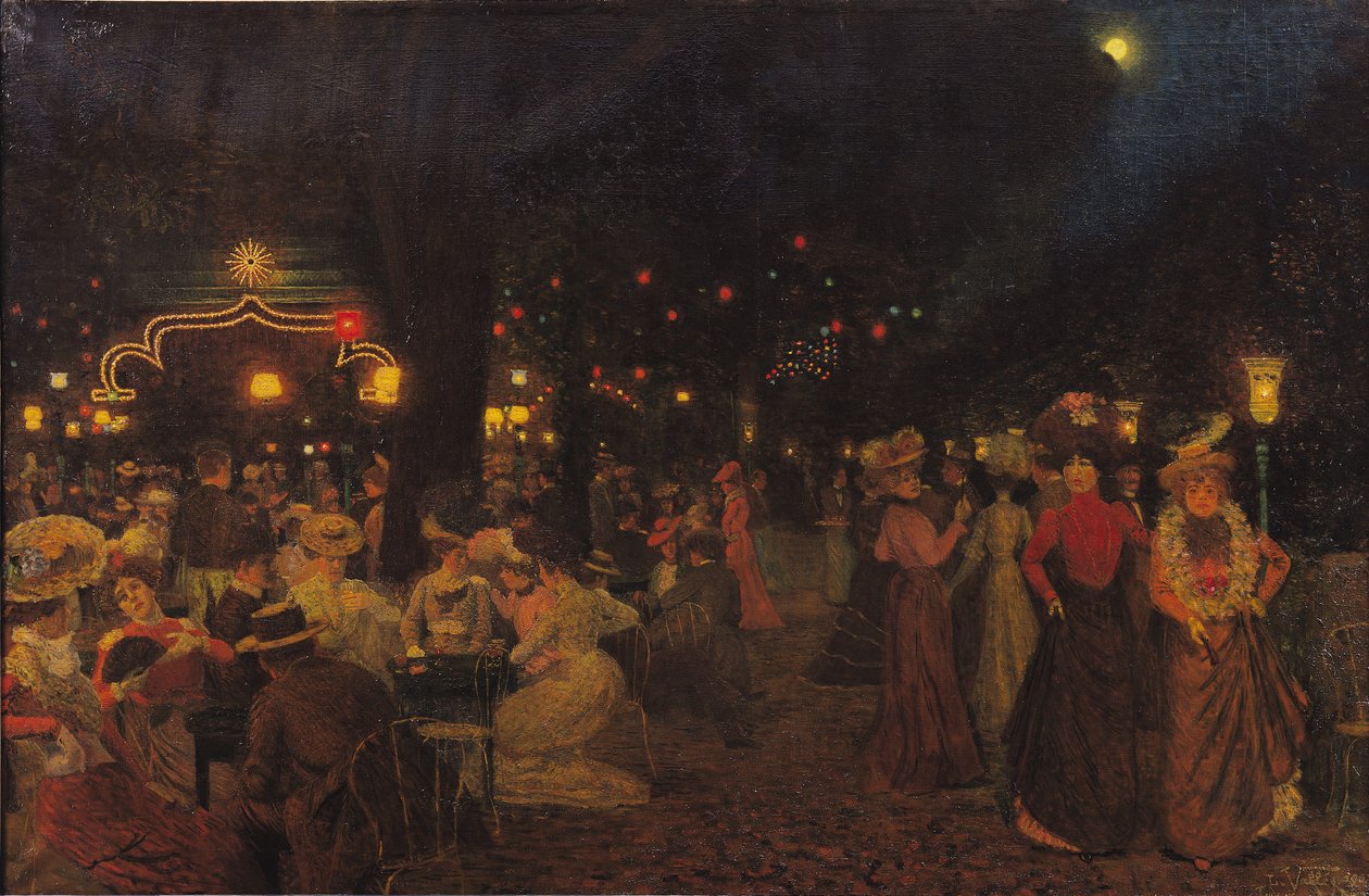 Bal Bullier, 1902 od Ludovic Vallee